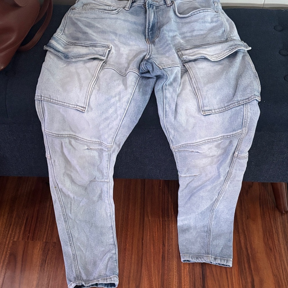 Champion Light Blue Denim Pants